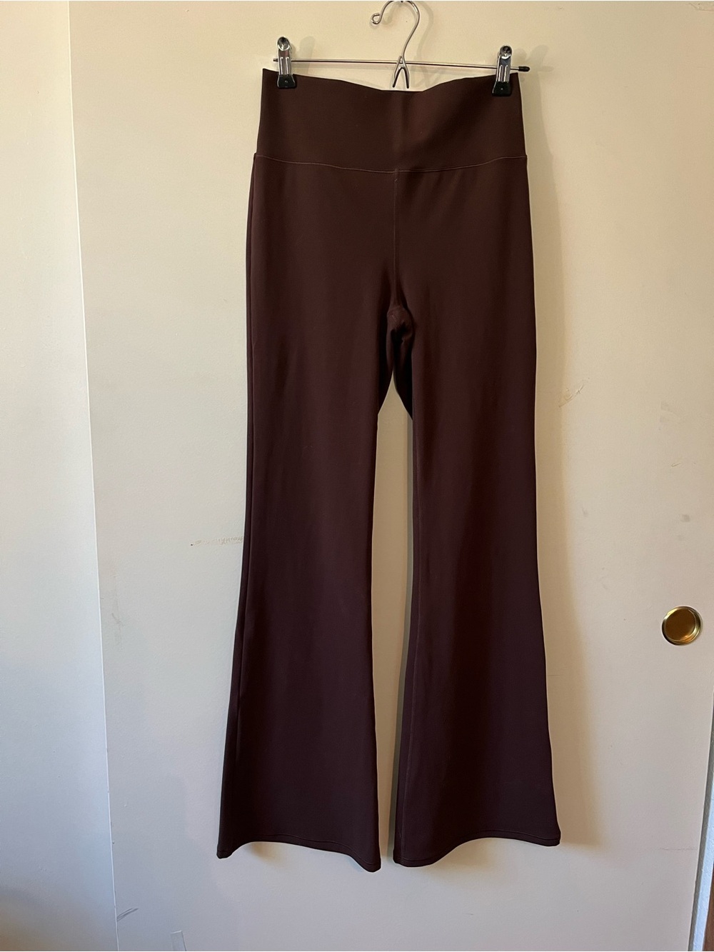 Vuori Chestnut Brown Flare Pants